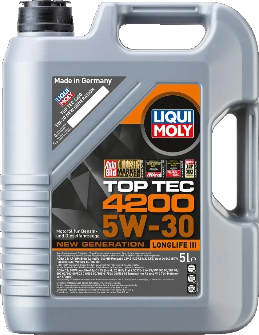 Liqui Moly Top Tec 4200 5W-30, 5 Liter