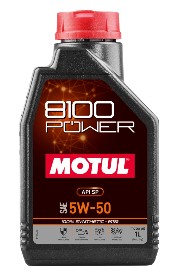 Motul 8100 Power 5W-50, 1 Liter